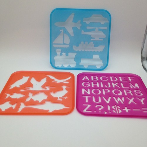 1987 tupperware stencils - 1987,