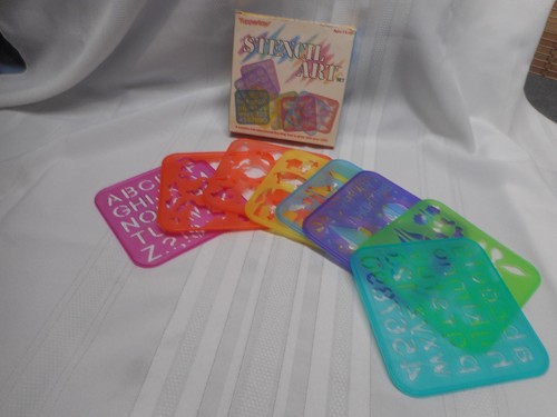 Tupperware tuppertoys stencil - tupperware, "stencil